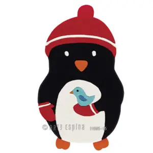 Covoare animalute pentru camera copiilor Pinguinul Joy Covoare animalute pentru camera copiilor Pinguinul Joy