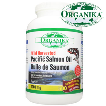 Capsule de ulei de somon salbatic Pacific Organika 180CPS